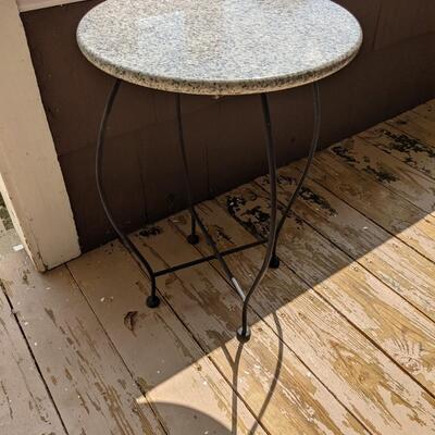 Marble top Outdoor Table