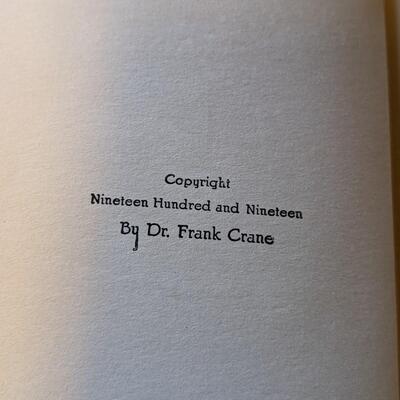 1919 Dr. Frank Crank Five Minute Essay Set (minus #6)