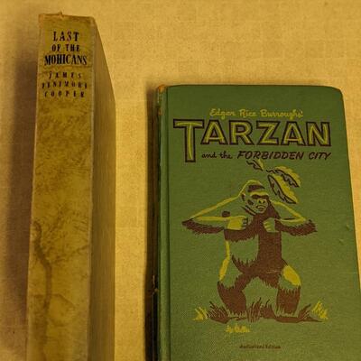 Vintage Last of The Mohican's and Tarzan and The Forbidden City