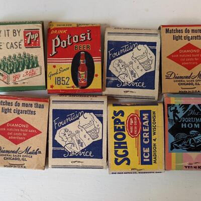 Local Vintage Match Books