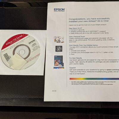 Epson Artisan 725 WiFi Color Printer. Works fine