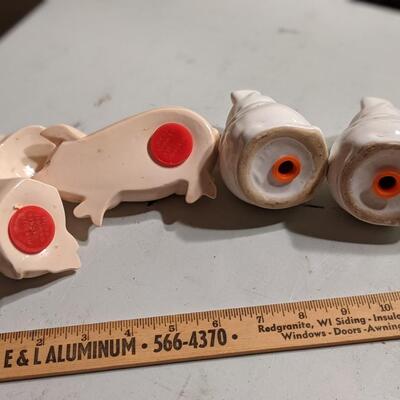 2 Sets of Pig Salt and Pepper Shakers, b/c 1 little piggy went home