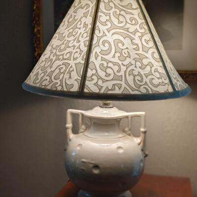 Leviton Ceramic Milk Lamp-Wonderful Condition