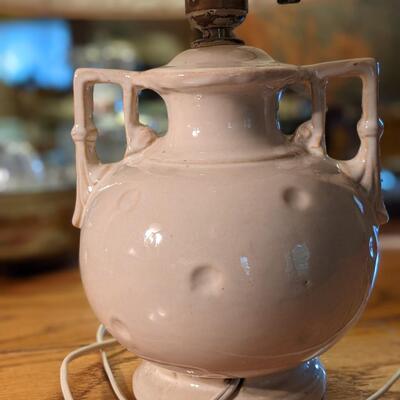 Leviton Ceramic Milk Lamp-Wonderful Condition