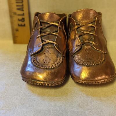 Bronzed Baby Shoes