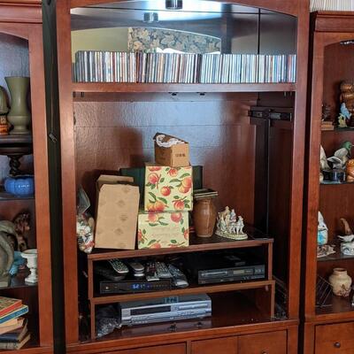 Center Entertainment Cabinet (does not include contents)