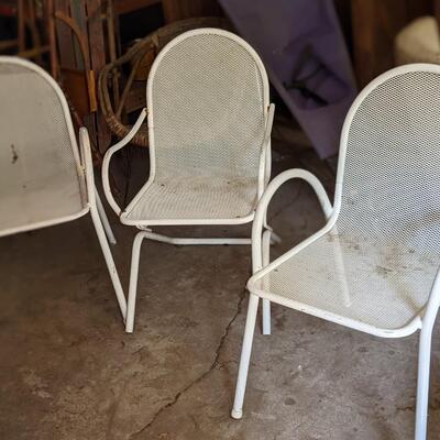 Sturdy Metal Patio Chairs