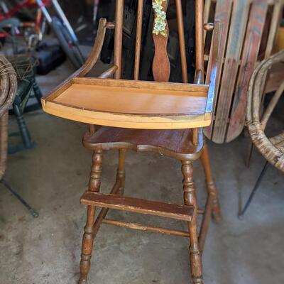 Cute Vintage High Chair