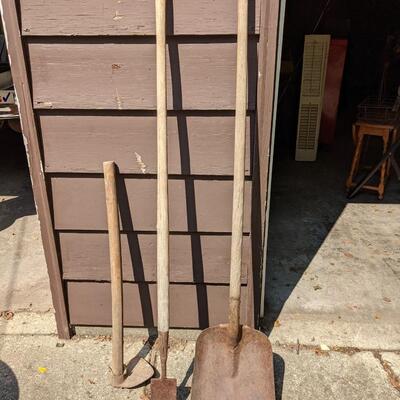 Antique Garden Tools in good shape