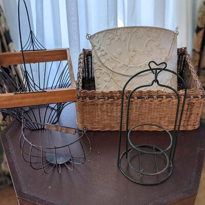 Various planters and containers