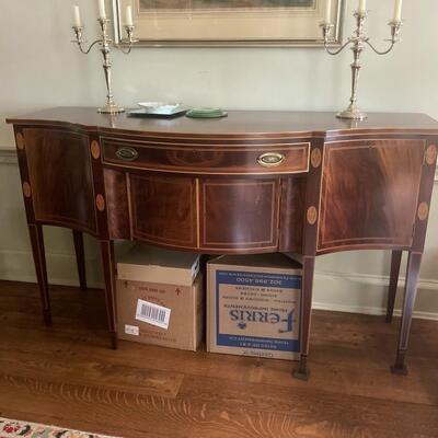 Potthast Brothers Small Mahogany Sideboard