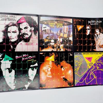 DARYL HALL & JOHN OATES - ROCK N ROLL PART 1 W/ POSTER 