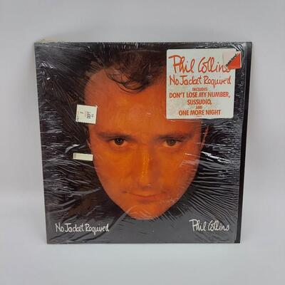 PHIL COLLINS - NO JACKET REQUIRED LP
