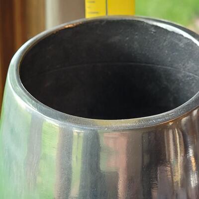 Lot 1: Aluminum Vase and 2 Bowls 