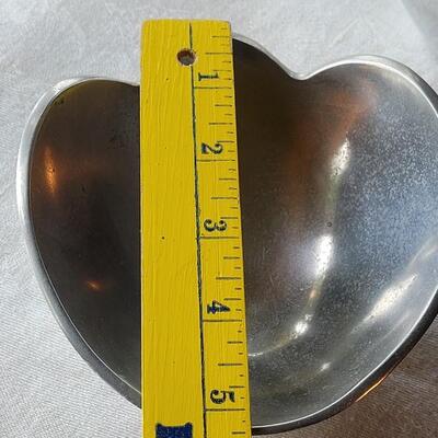 Lot 1: Aluminum Vase and 2 Bowls 