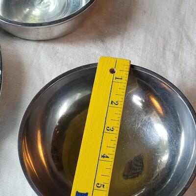Lot 2: Aluminum & Pewter Plates & Bowls a