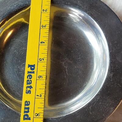 Lot 2: Aluminum & Pewter Plates & Bowls a
