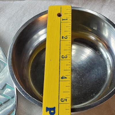Lot 2: Aluminum & Pewter Plates & Bowls a