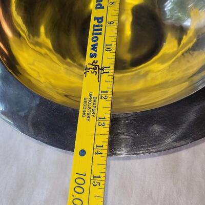 Lot 4: (2) Large Aluminum Bowls
