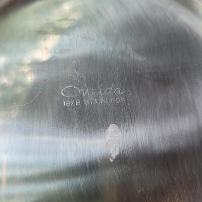 Lot 8: Aluminum Bowls & Plated Oneida Bowl