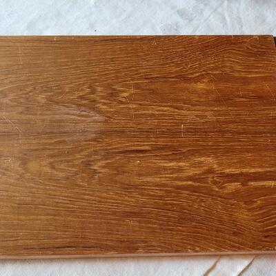 Lot 13: (2) Mid Century Teak Trays