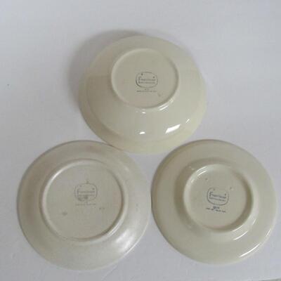 Mixed Lot of Franciscan Dishes, Salad Bowls, Desert Plates