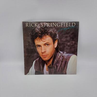 RICK SPRINGFIELD - LIVING IN OZ LP