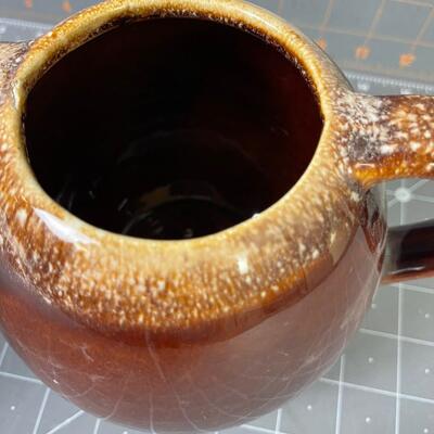 #24 Hull Oven Proof Brown Tea Pot 