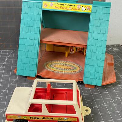 #41 Fisher Price A-Frame Plus Jeep 