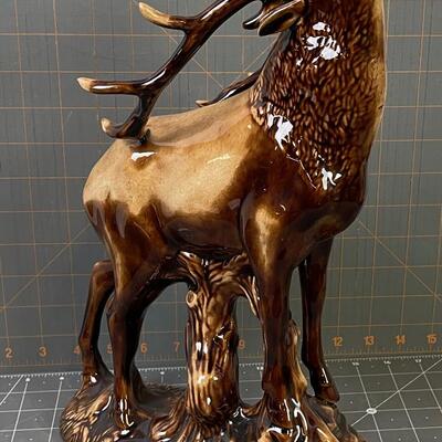 #61 Ceramic Bugling Elk 