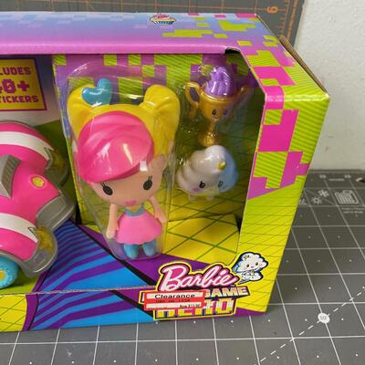 #77  Hero Barbie Game New in the Box 