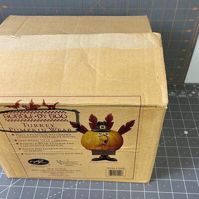#97 Bobble-D Boo Turkey Pumpkin Wear 
