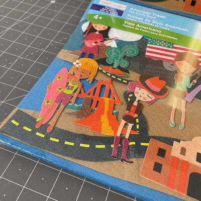 #98 (2) Felt Creatology Felt Travel Board 