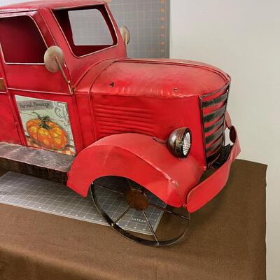 #101 Vintage Truck Decor Harvest Blessing 41" LONG  