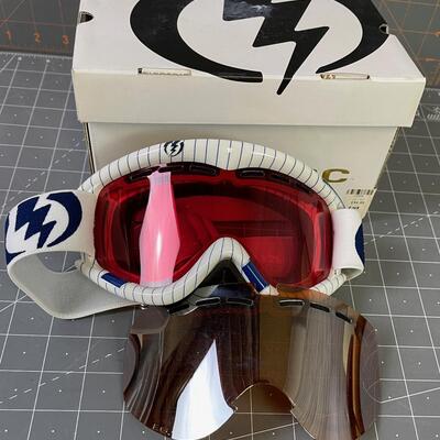 #114 Electric Goggles with Box   included
