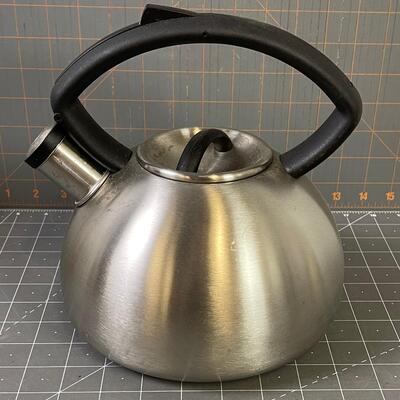 #118 Copco Stainless Steel Tea Kettle 