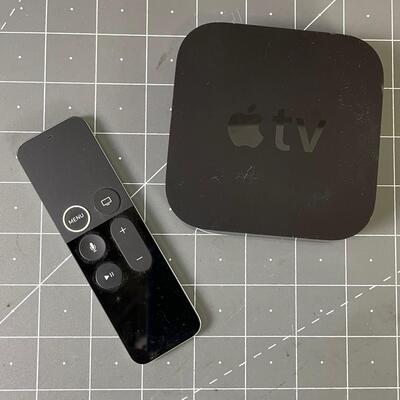 #136 Apple TV Remote and Box - No Cords 