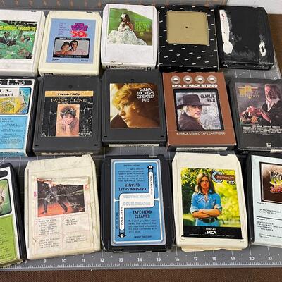 #149 (15) 8-Track Tapes, Mostly Country Western
