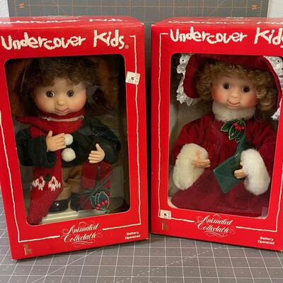 #171 (Pair) Undercover Kids, Collectible ! New in the Box 