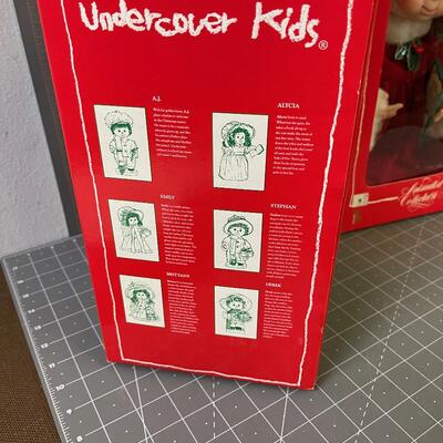 #171 (Pair) Undercover Kids, Collectible ! New in the Box 
