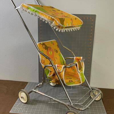 #198 Vintage TOY Baby Stroller 