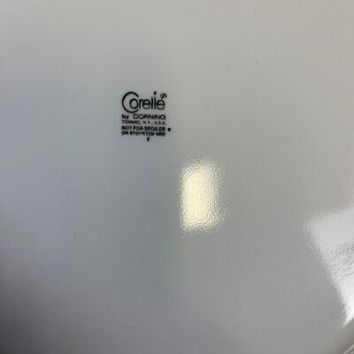 #218 Corelle Ware Partial Set 