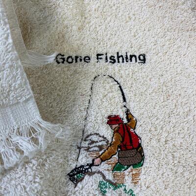 #223 Basket Full of Golf Towels (10 ish) 