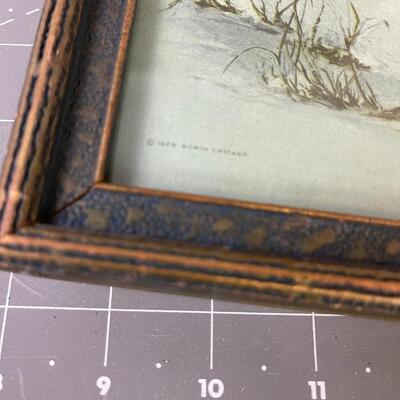 #231 Lone Wolf Antique Print