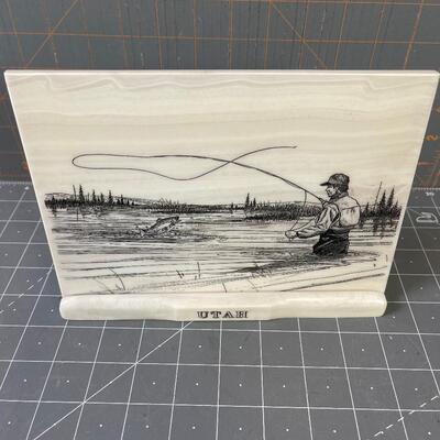 #234 Utah Fly Fishing Plaque 