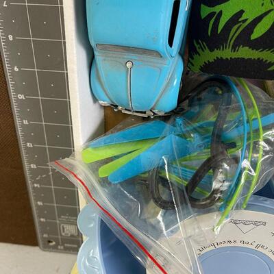 #236 TRAY OF toys - New and Old 