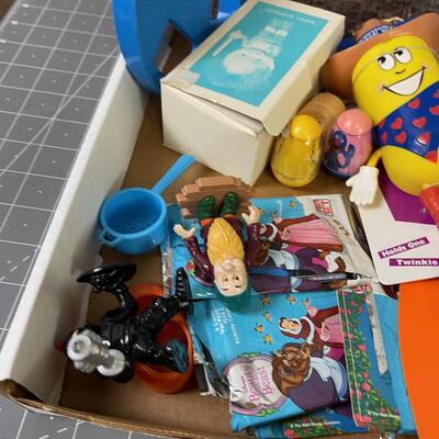 #236 TRAY OF toys - New and Old 