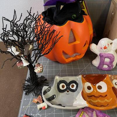 #239 Halloween DÃ©cor; Pumpkins, Spiders and Ghosts 