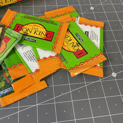 #246 Lion King Trading Card Set Some Sealed 