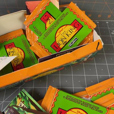 #246 Lion King Trading Card Set Some Sealed 